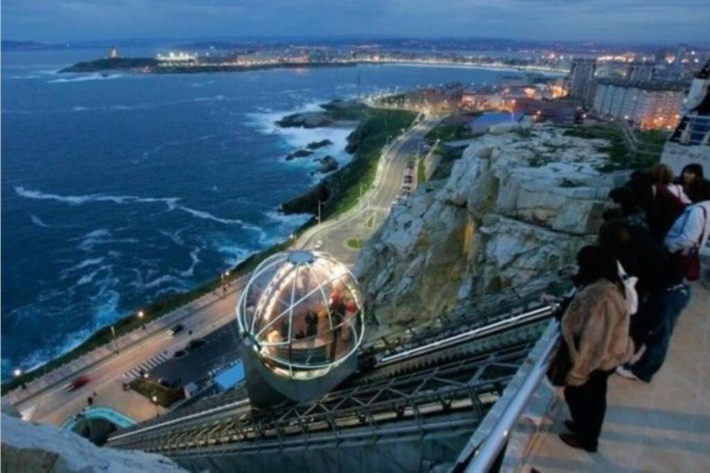 El Apartamento De Marta A Coruna Luaran gambar