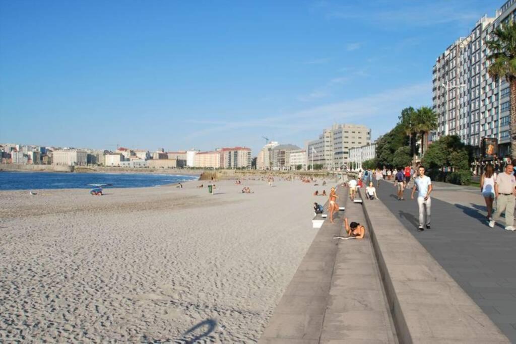 El Apartamento De Marta A Coruna Luaran gambar